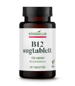 Närokällan B12 sugtablett Sugtablett 60 st