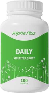 Alpha Plus Daily Multitillskott Kapslar 100 st