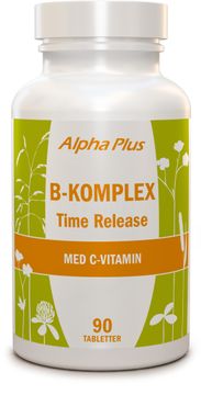 Alpha Plus B-komplex Time Release Tabletter 90 st