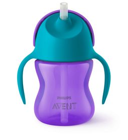 Avent Sugrörsmuggen Bendy 200 ml Lila/Turkos Sugrörsmugg 1 st