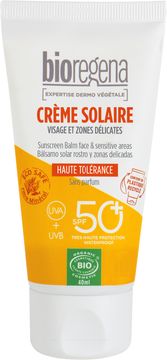 Bioregena Sunscreen Balm Face SPF50+ Solkräm ansikte 40 ml