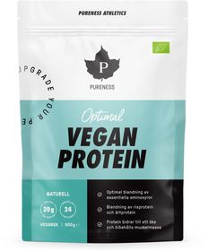 Pureness Vegan Protein Ekologisk Naturell EKO Proteinpulver 600 g