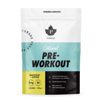 Pureness Athletics Pre-Workout Grapefrukt + Koffein Pulver 350 g