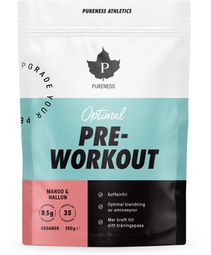 Pureness Athletics Pre-Workout Mango Hallon Pulver 350 g