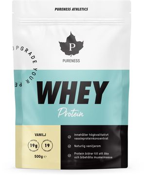 Pureness Athletics Whey Protein Vanilj Proteinpulver 500 g