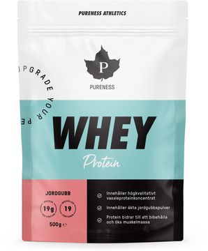 Pureness Athletics Whey Protein Jordgubb Proteinpulver 500 g