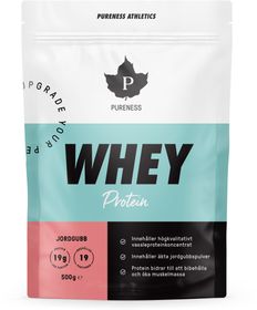 Pureness Athletics Whey Protein Jordgubb Proteinpulver 500 g