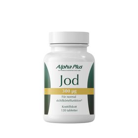 Alpha Plus Jod 300 µg Tabletter 120 st