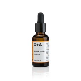 Q+A Super Food Facial Oil Återfuktande ansiktsolja 30 ml