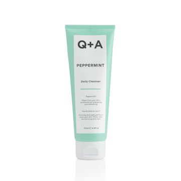 Q+A Peppermint Daily Wash Mild ansiktsrengöring 125 ml