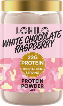LOHILO Proteinpulver White Chocolate Raspberry Pulver 400 g