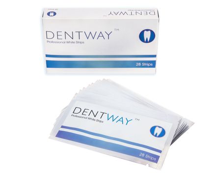 Dentway White Strips Tandbleknings strips 14 x 2 st