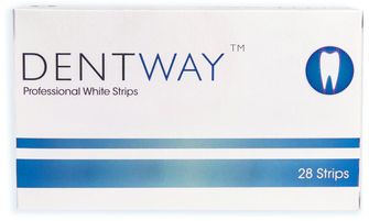 Dentway Professional White Strips Tandbleknings strips 14 x 2 st