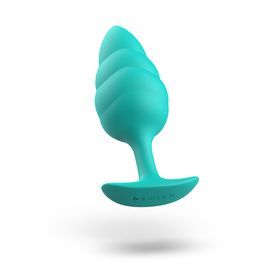 B Swish Bfilled Basic Plus Wave Seafoam Analplugg Massageplugg 1 st