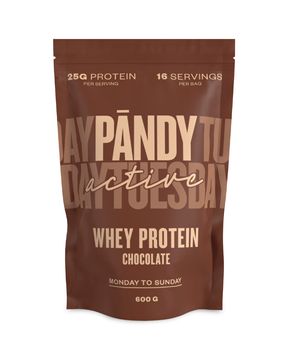 Pändy Whey Protein Chocolate Vassleproteinpulver 600 g