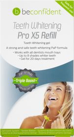 Beconfident Teeth Whitening Pro X5 Refill Tandblekningsgel refill 20 ml