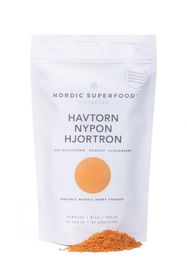 Nordic Superfood Yellow Havtorn, Nypon, Hjortron Pulver 80 g