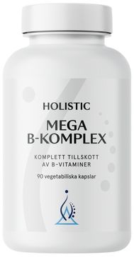 Holistic Mega B-komplex Kapslar 90 st