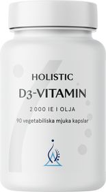 Holistic D3-vitamin 2000 i kokosolja Kapslar 90 st