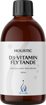 Holistic D3-vitamin Flytande 500 ml