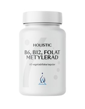 Holistic B6 B12 Folat Metylerad Kapslar 60 st