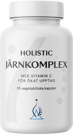 Holistic Järnkomplex 25 mg Kapslar 90 st