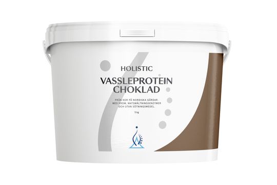 Holistic Vassleprotein Choklad Pulver 5 Kg