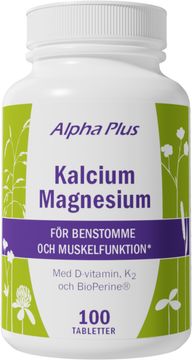 Alpha Plus Kalcium Magnesium Tabletter 100 st