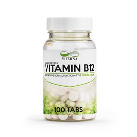 Viterna Vital Vitamin B12 - Vegan Tabletter 100 st
