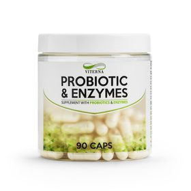 Viterna Probiotic & Enzymes Kapslar 90 st