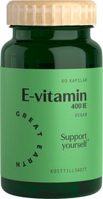 Great Earth E-vitamin Kapslar 60 st