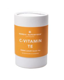 Nordic Superfood Te C-vitamin Svart Havtorn & Fläderblomma Svart te 80 g