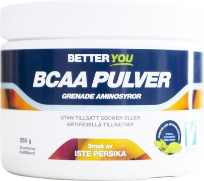 Better You Naturligt BCAA Pulver Iste Persika Pulver 250 g