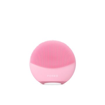 FOREO LUNA 4 Mini Pearl Pink Dubbelsidig rengöringsborste