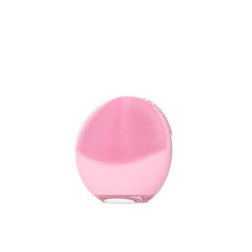 FOREO LUNA 4 Mini Pearl Pink Dubbelsidig rengöringsborste