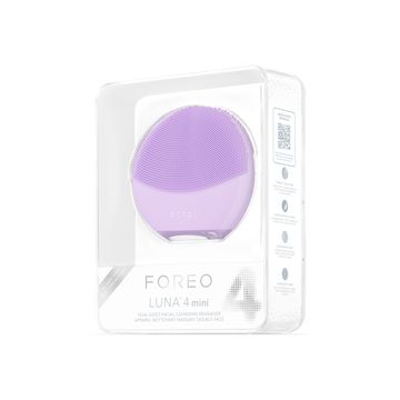 FOREO LUNA 4 Mini Lavender Dubbelsidig rengöringsborste
