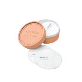 Lenoites Pure Premium Organic Reusable Rounds Refill Återanvändbara rengöringspads 5 st