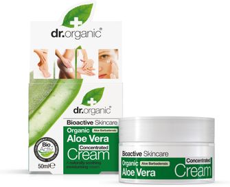 Dr Organic Aloe Vera Concentrated Cream Återfuktande ansiktskräm 50 ml