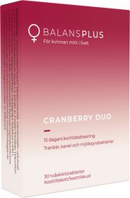 Balans Plus Cranberry Duo Tabletter 30 st