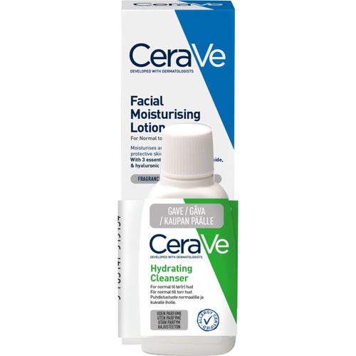Cerave Facial Moisturising Lotion Kit Ansiktskräm Rengöring 52 Ml