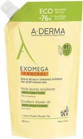 A-Derma Exomega Control Shower Oil Refill Duscholja 500 ml