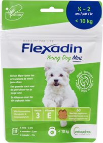 Flexadin Young Dog Mini Tuggtabletter för hundar 60 st