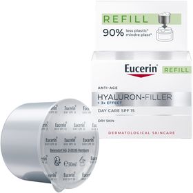 Eucerin Hyaluron-Filler +3x Effect Day Cream SPF15 Refill Dagkräm i refill-burk 50 ml