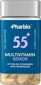 Pharbio Multivitamin 55+ Tabletter 120 st