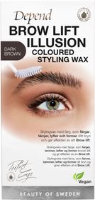 Depend Pe Brow Illusion Wax Dark Brown Ögonbrynsvax