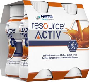 Resource Activ Toffee Banansmak Näringsdryck 4 x 200 ml