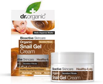 Dr Organic Snail Gel Cream Anti-age ansiktskräm 50 ml