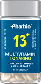 Pharbio Multivitamin Tonåring Tuggtabletter 90 st