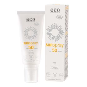 Eco Cosmetics Solspray Toned Q10 SPF 50 EKO Solskyddsspray 100 ml