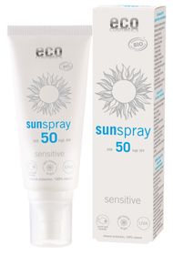 Eco Cosmetics Solspray Sensitiv SPF 50 EKO Solskyddsspray 100 ml